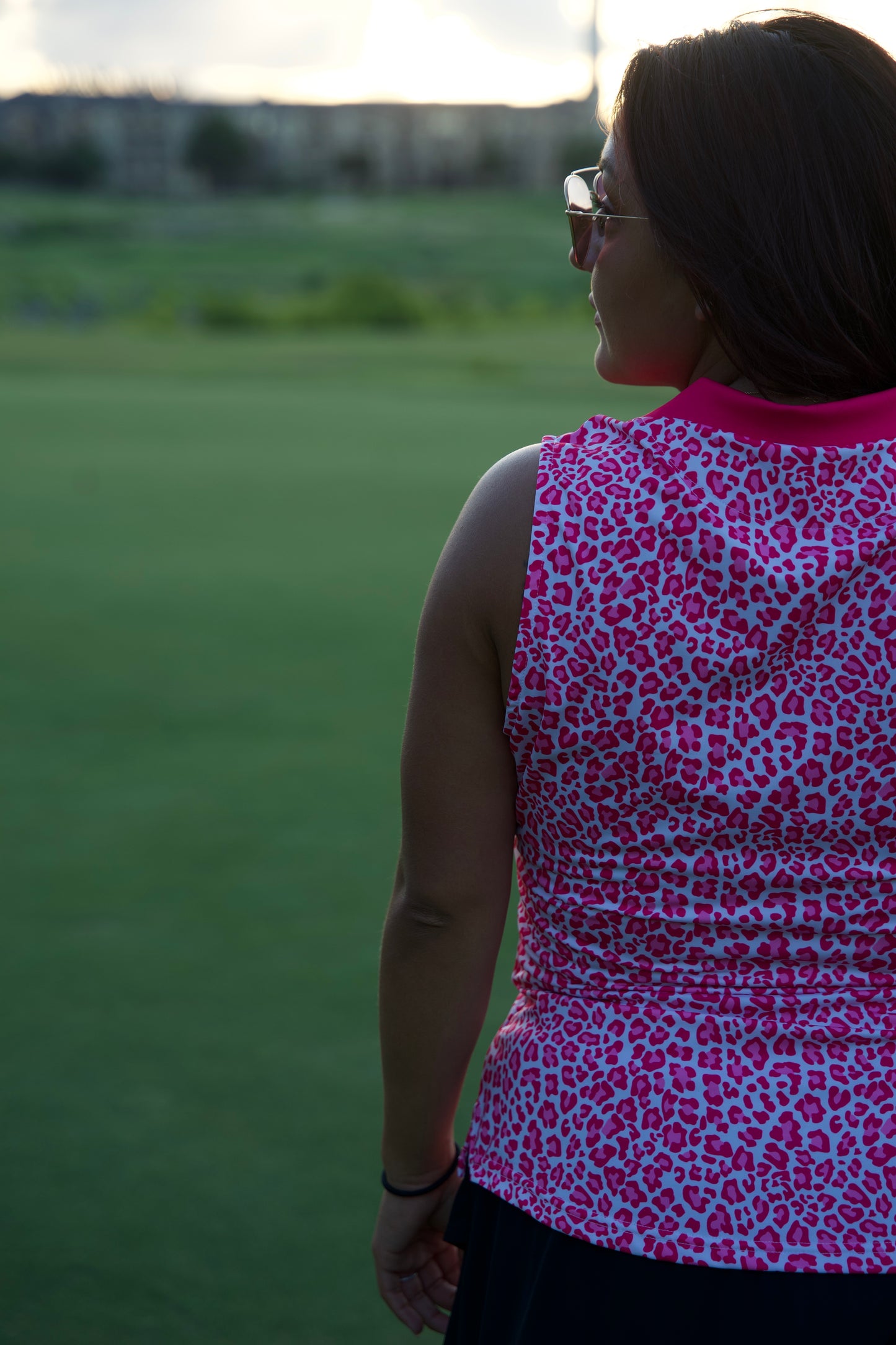 Fairway Feline Sleeveless Polo