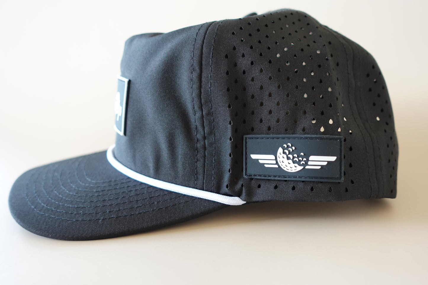 Stripe & Pipe Patch Hat