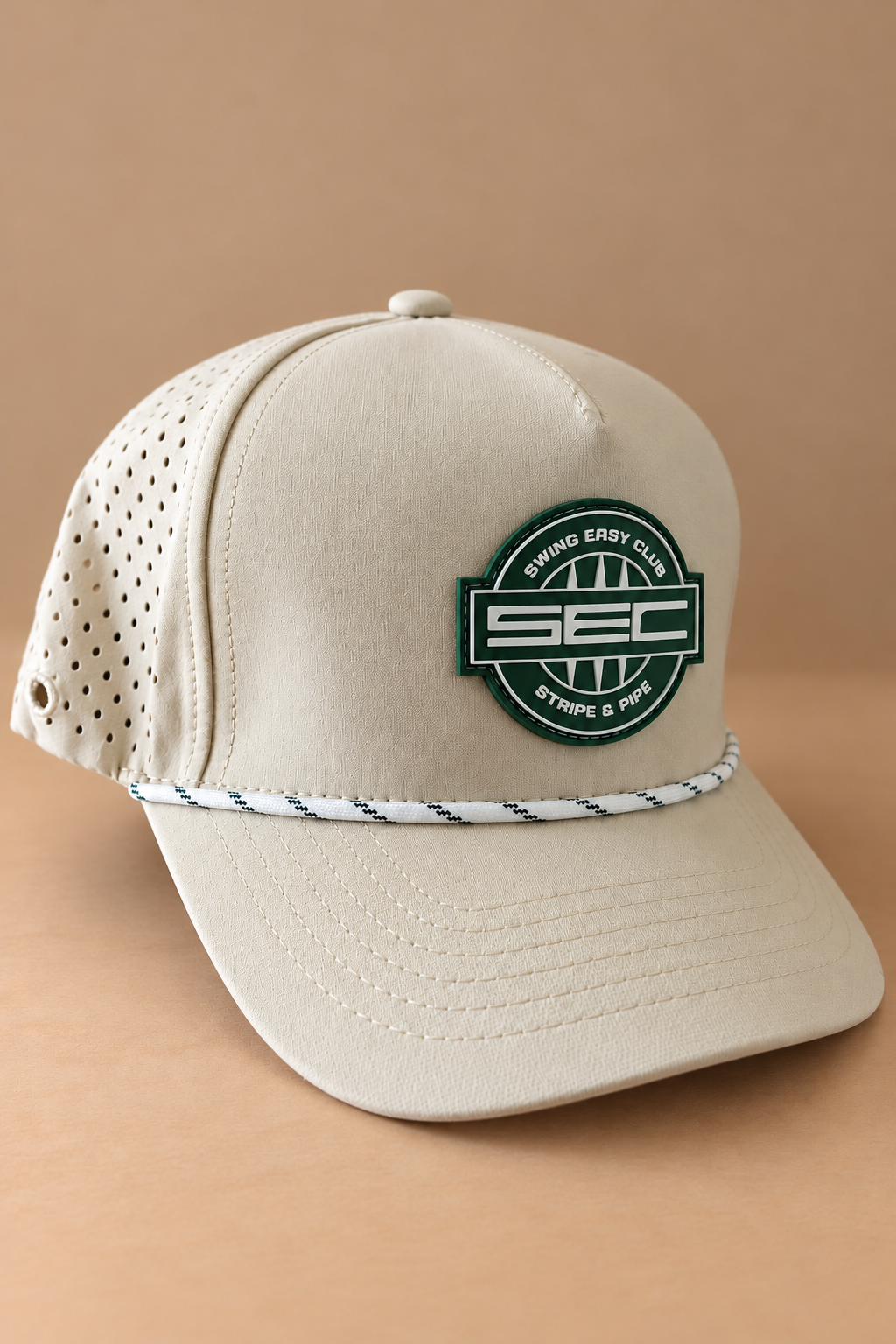 Swing Easy Club Rope Hat - Khaki