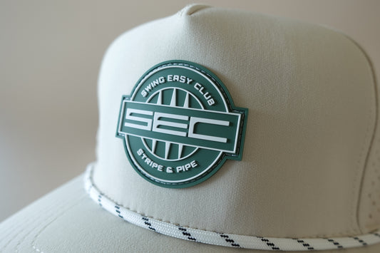 Swing Easy Club Rope Hat - Khaki
