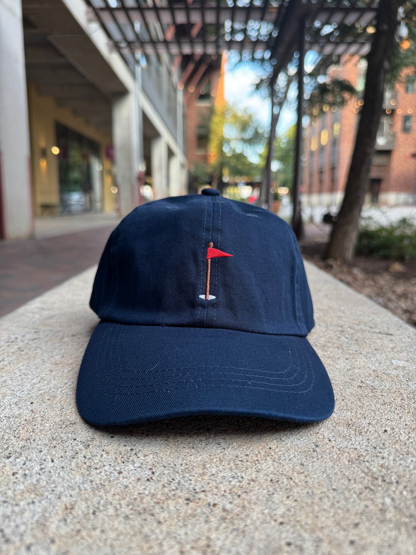 The Red Flag Dad Hat