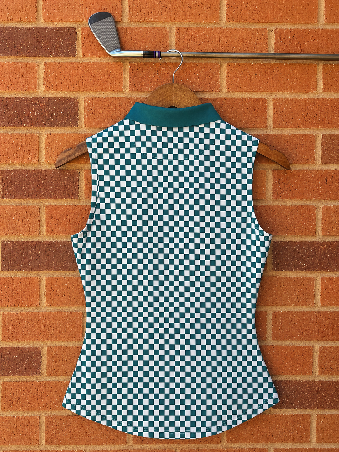 Check Her Out Polo- Dark Teal