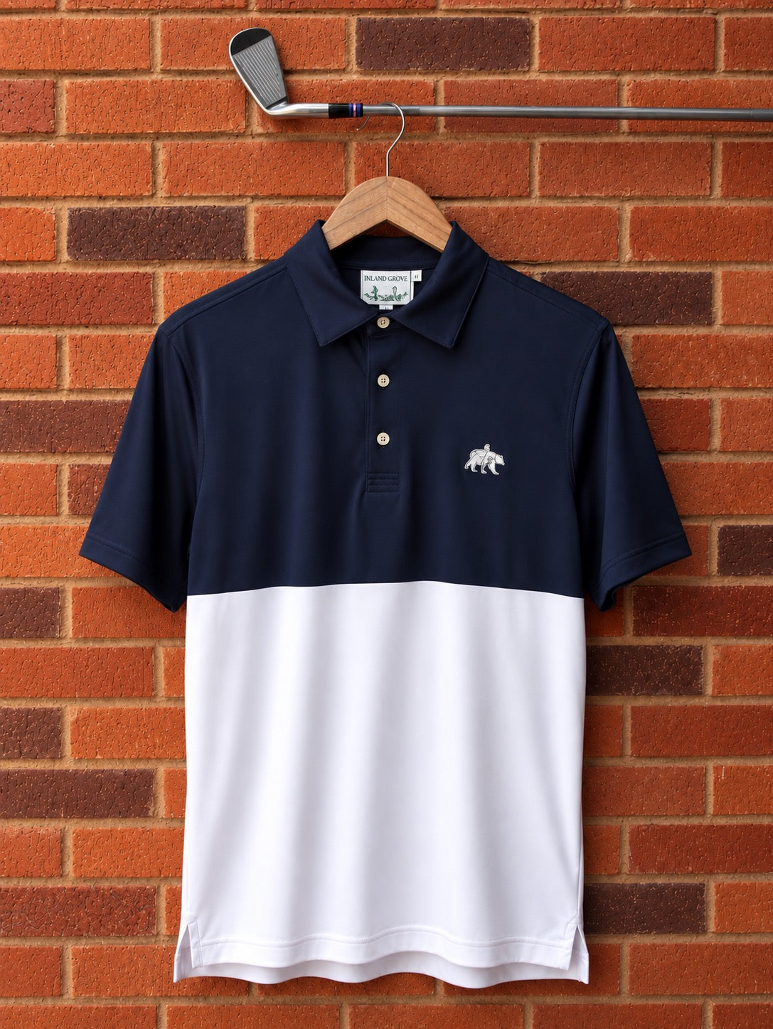 Color Block Polo