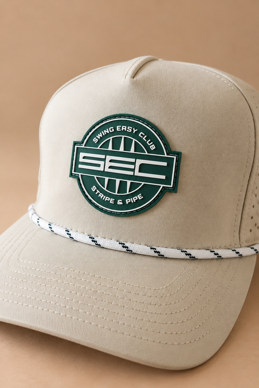 Swing Easy Club Rope Hat - Khaki